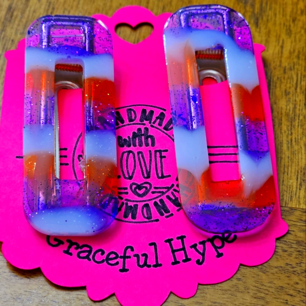 Custom hair clips
